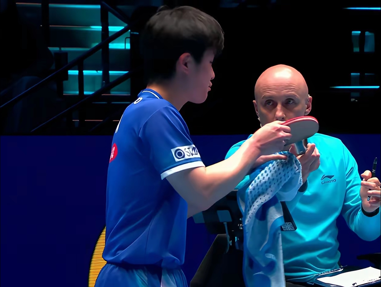 关于英国乒乓球队逆转德国乒乓球队，张本智和统治全场的信息