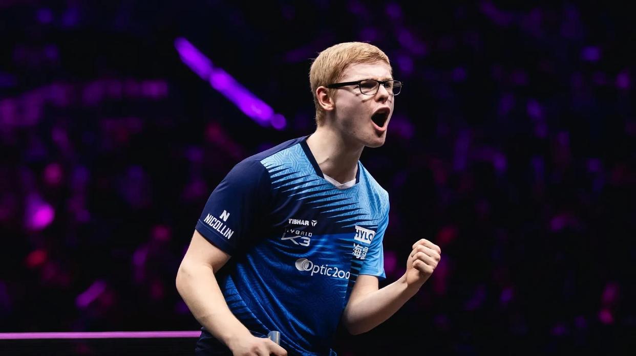 比利时乒乓球队绝杀英国乒乓球队，奥恰洛夫高光表现的简单介绍